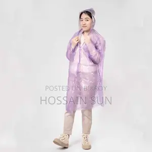 Raincoat Thickened Long