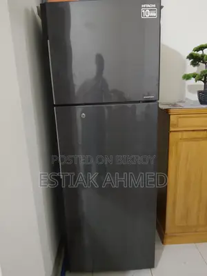 Hitachi refrigerator R-H350P7PBK (BBK)