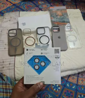 iPhone 16 Pro, Back Cover and Glass Protector