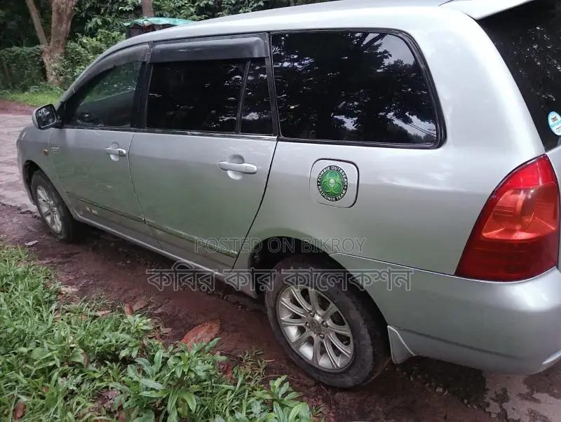 Toyota Fielder silver 2004