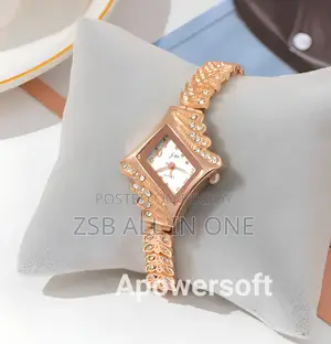 Analog Stylish Elegant Watch for Women - Rose Gold