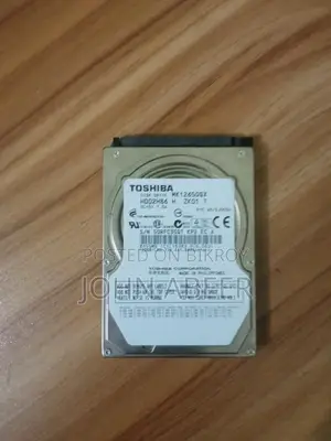 120 GB Toshiba HDD.