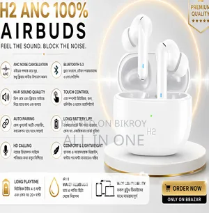 Airpods H2 100 Percent ANC Active Noise