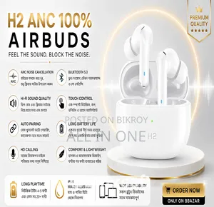 Airpods H2 100 Percent ANC Active Noise
