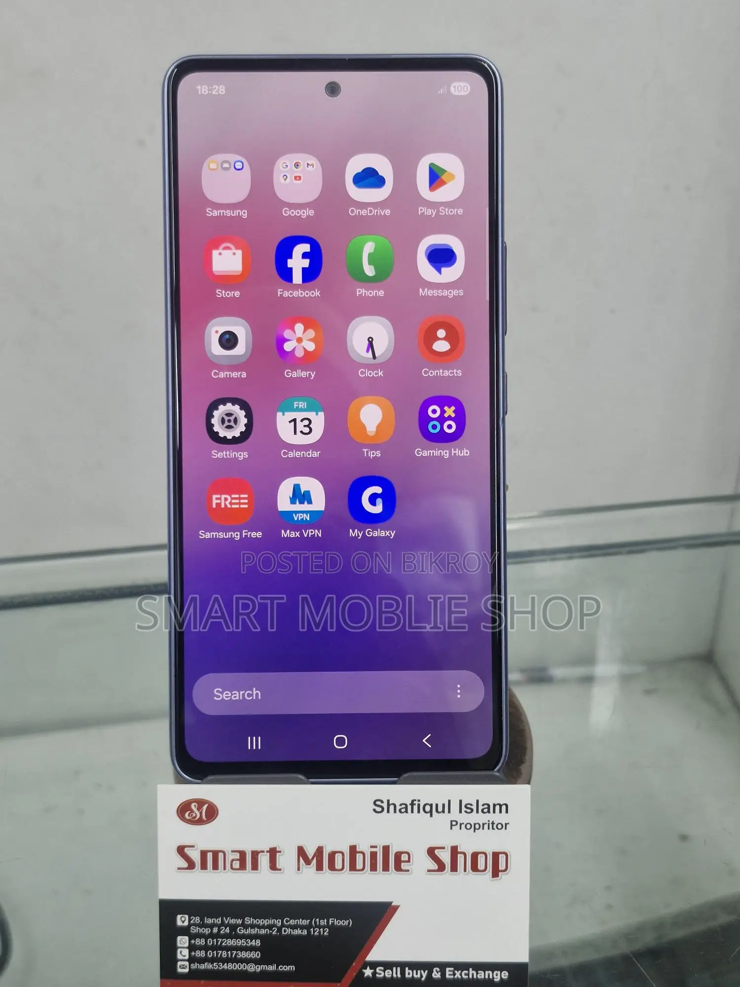 Samsung Galaxy A53 8/128 5G 100% official (Used)