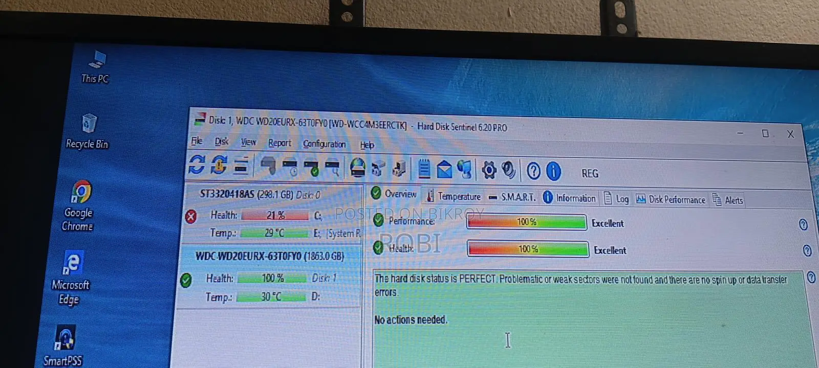 WD Green 2TB HDD