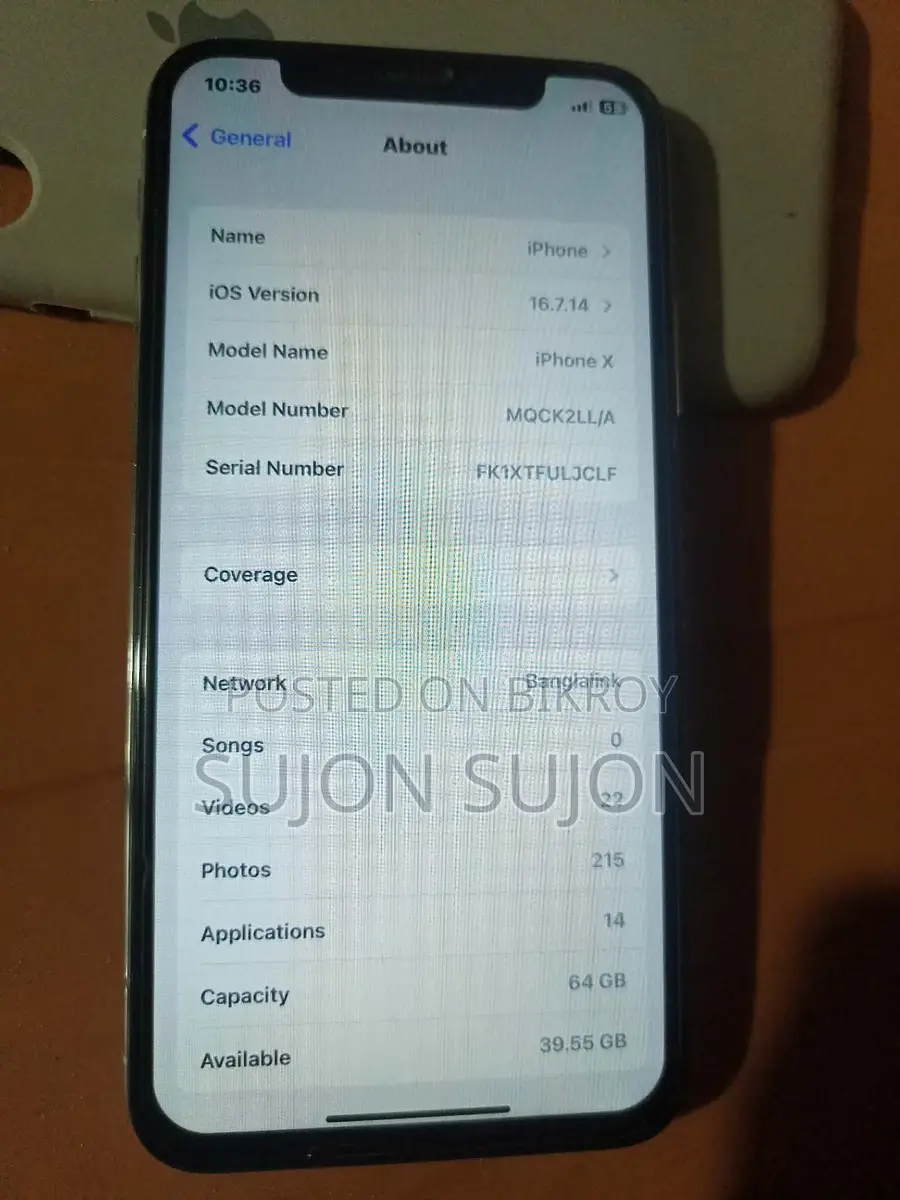Apple iPhone X (Used)