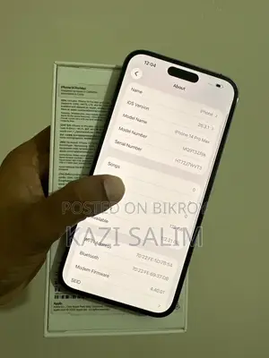 Apple iPhone 14 Pro Max 128gb Singapore (Used)