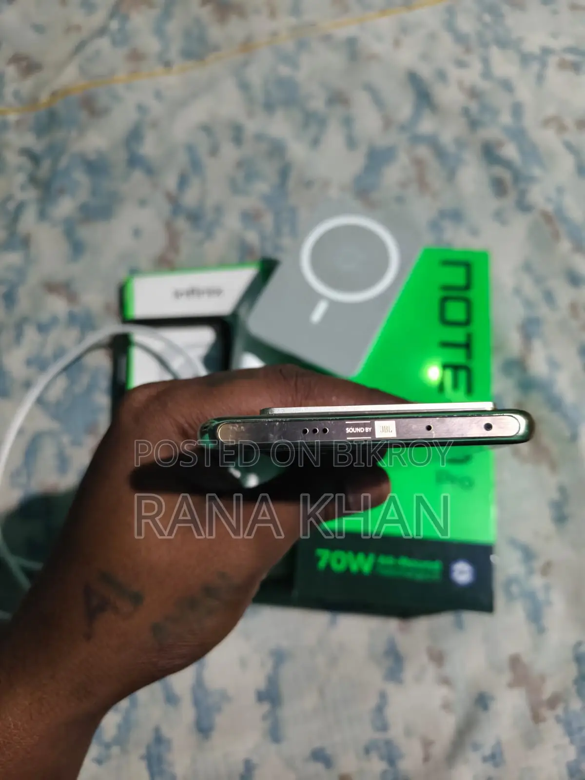 Infinix Note 40s 8 GB RAM 256 ROM (Used)