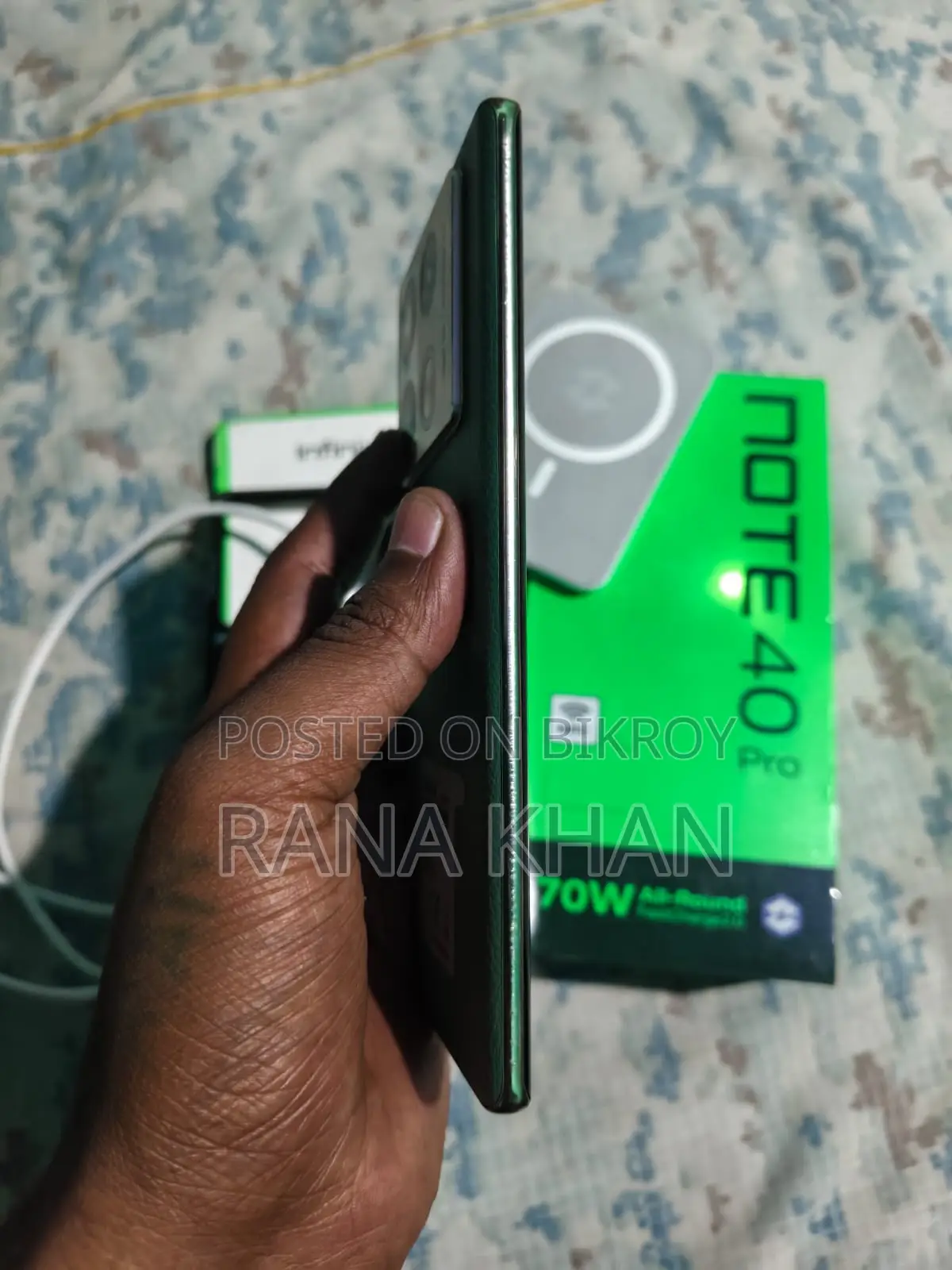 Infinix Note 40s 8 GB RAM 256 ROM (Used)