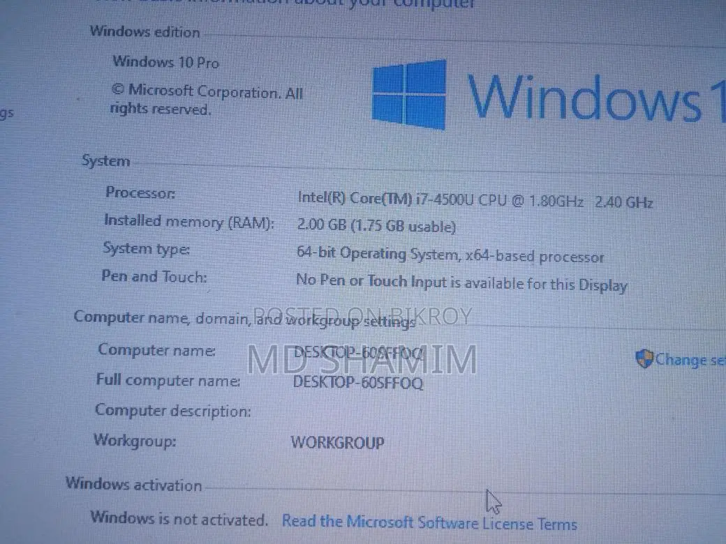 Lenovo Ideapad Flex 15. Core i7 Gen Motherboard with Processor