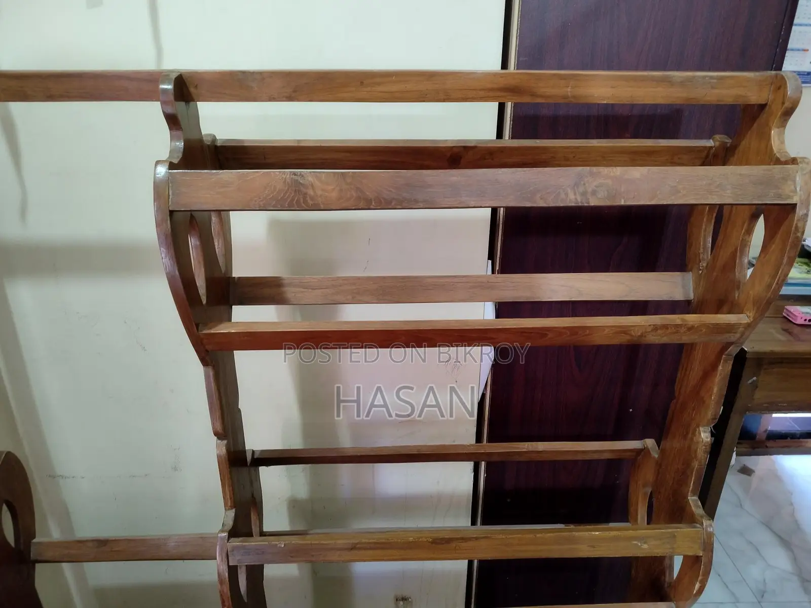 Original Teak Wood Alna (Clothes Rack)