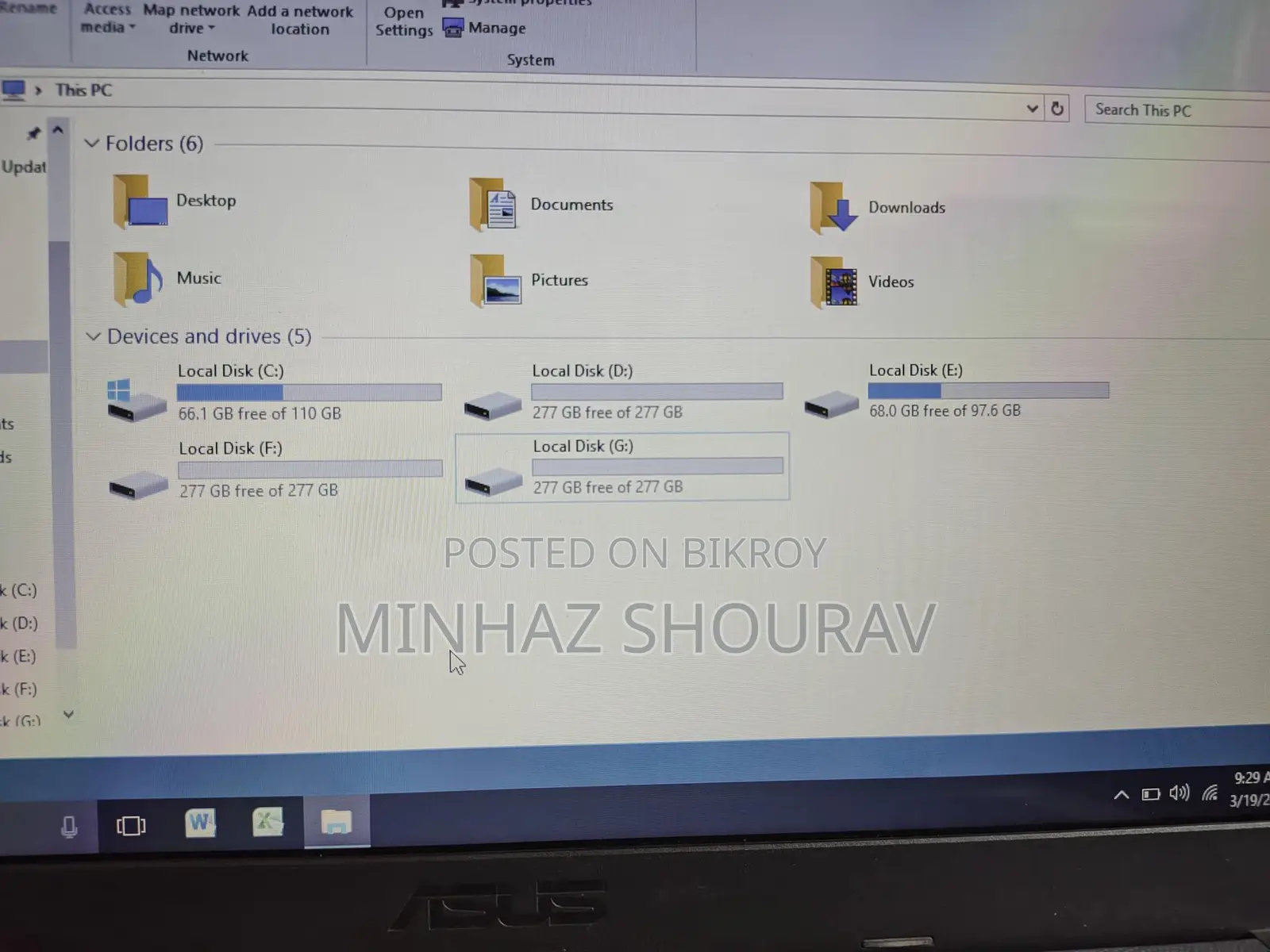 ASUS x541uv বিক্রয়ের জন্য