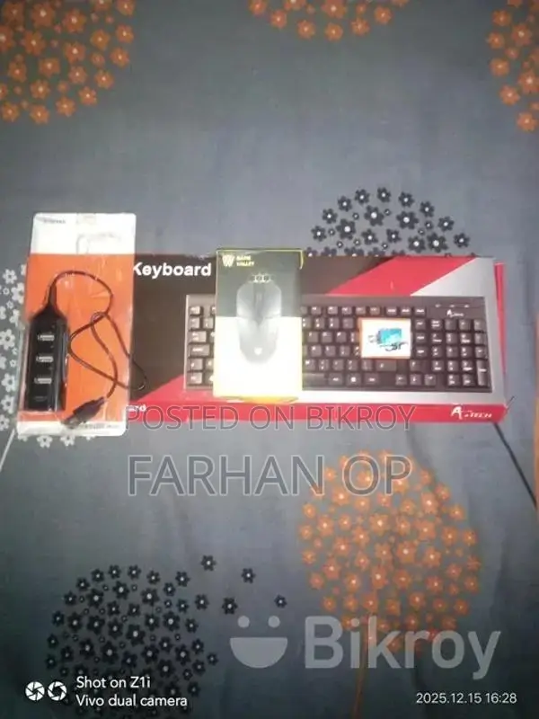 Gaming Keyboard Mouse Combo 5in1 Brand New