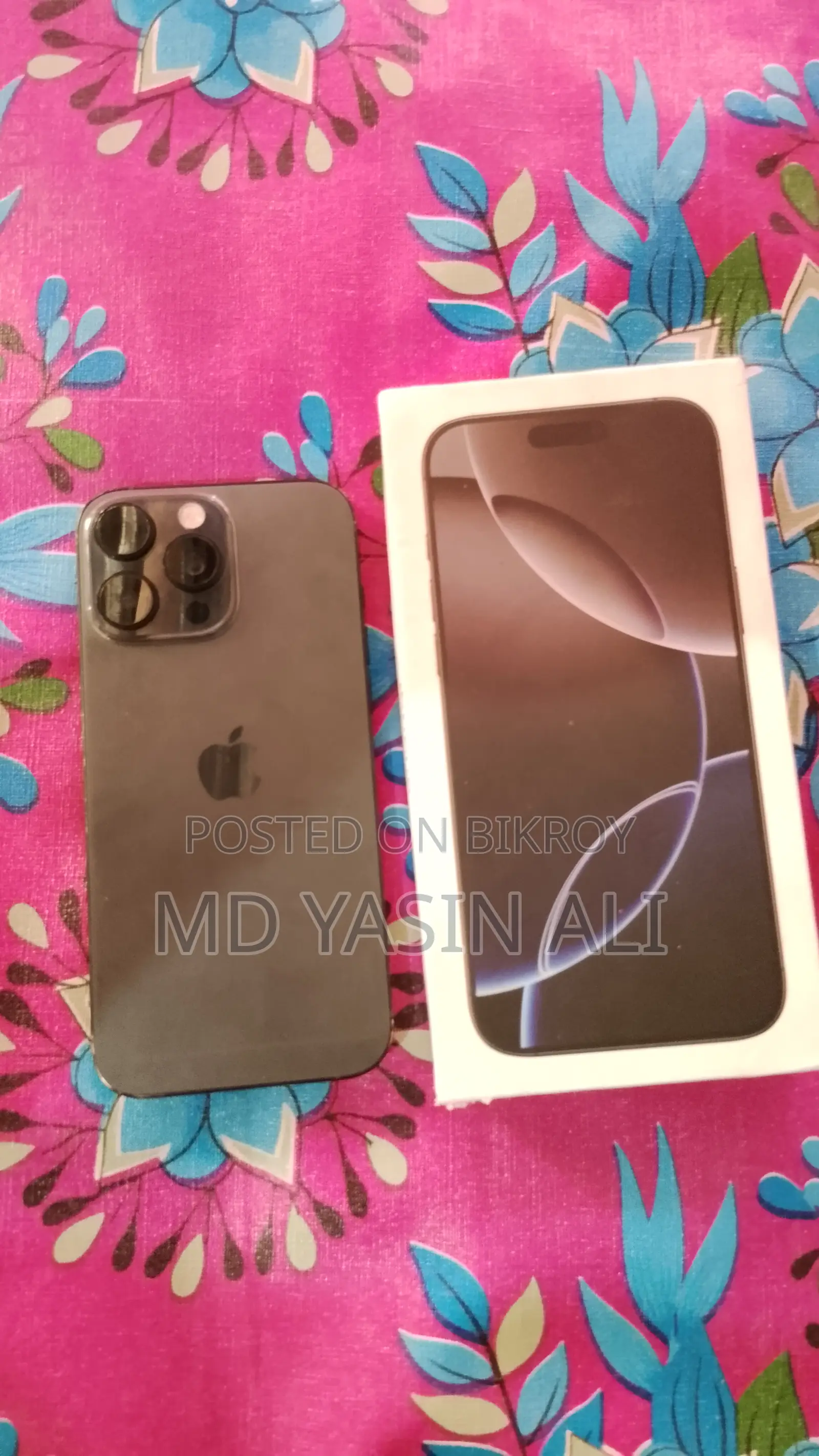 Apple iPhone 16 Pro Max কপি (Used)