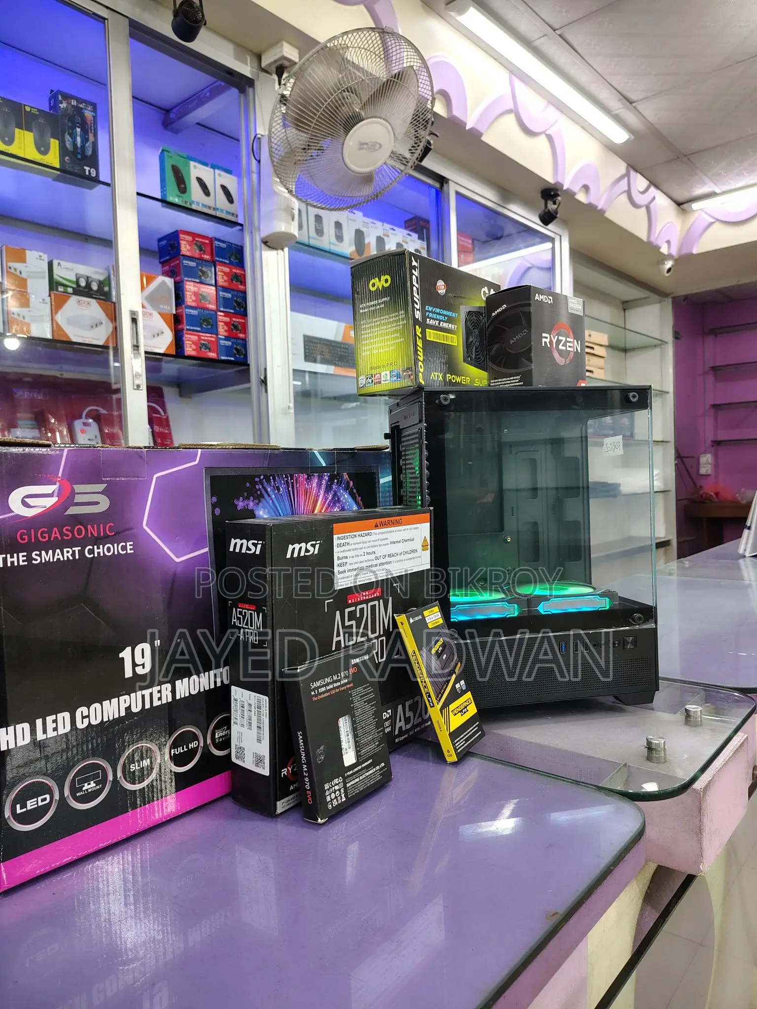 Brand New Gaming Desktop Setup