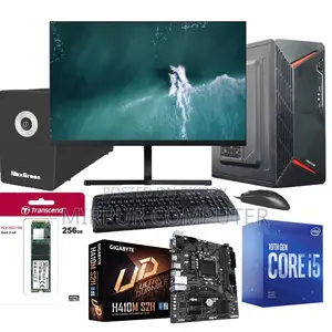 Desktop Pc Core I5 4gen*LED 24 DELL+Ssd 128gb.Ram 8gb