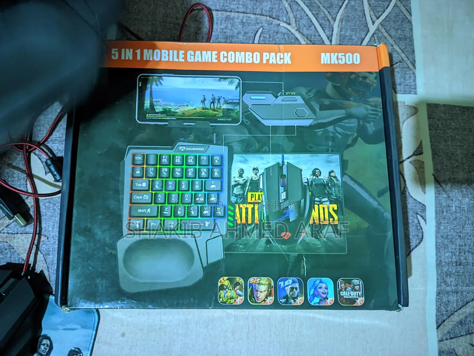 5 IN 1 MOBILE GAME COMBO PACK MK500