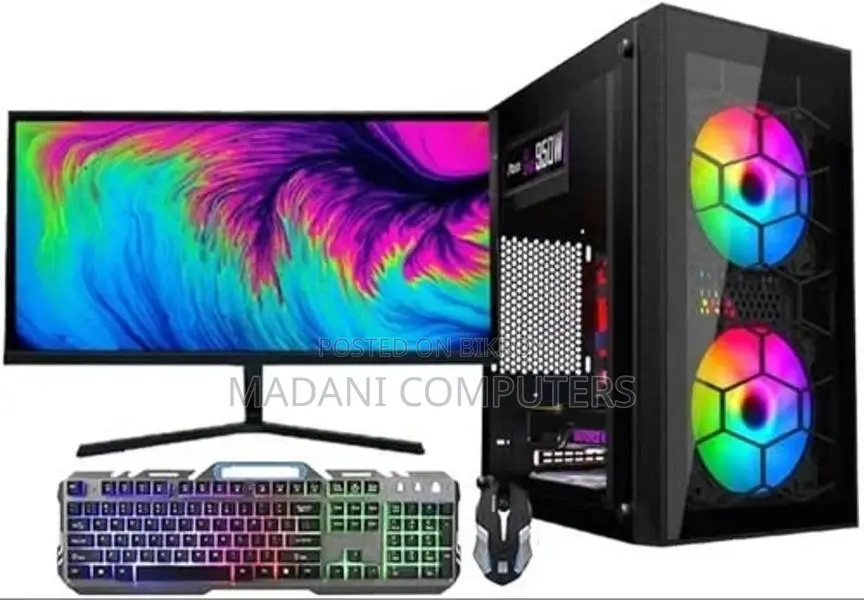 Eid Desktop PC Ryzen 5 3400G -8GB Ram-240GB SSD -19" LED Monitor