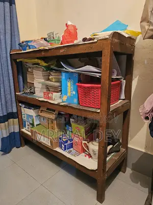 Wooden Bookshelf