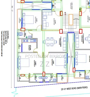 1448 Sq Ft Apartment + Land Share, Baigertek Near Mirpur DOHS