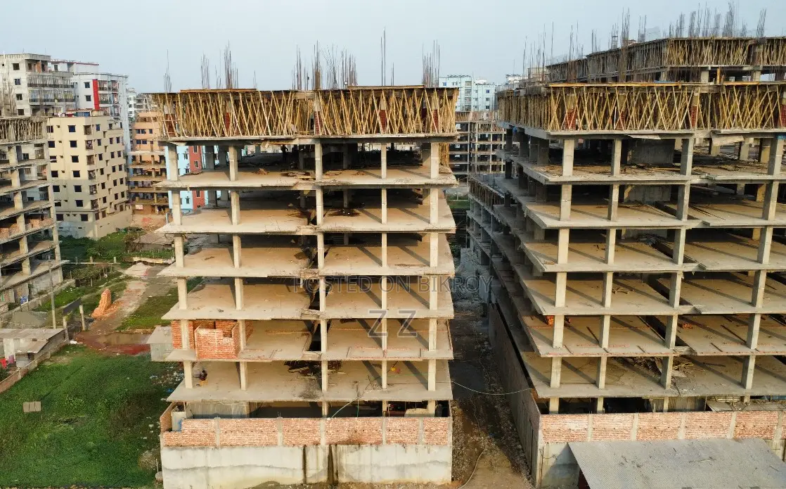 1448 Sq Ft Apartment + Land Share, Baigertek Near Mirpur DOHS