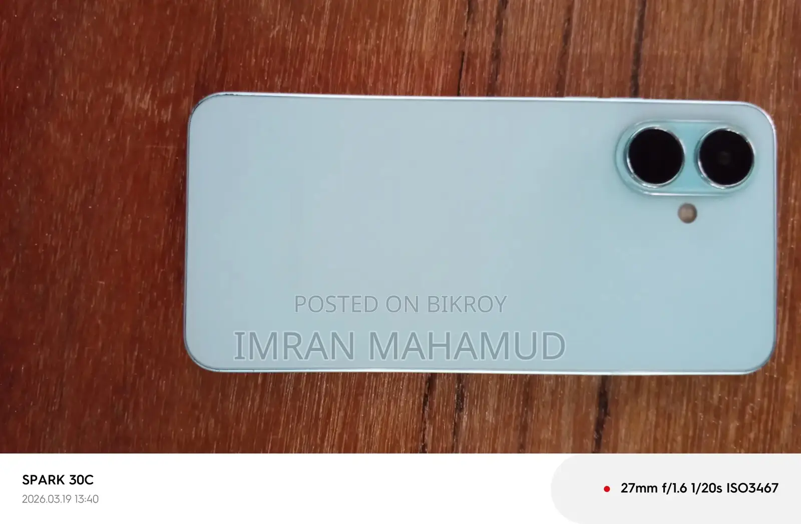 Tecno Spark GO 2 4-64 gb (Used)