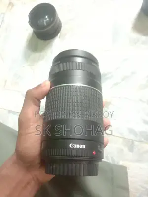 Canon lens 75-300 mm 1 month used, inbox me if you want to buy
