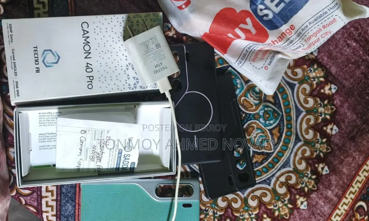 Tecno Camon 40 Pro . (Used)