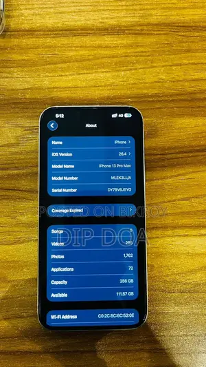 Apple iPhone 13 Pro Max ` (Used)