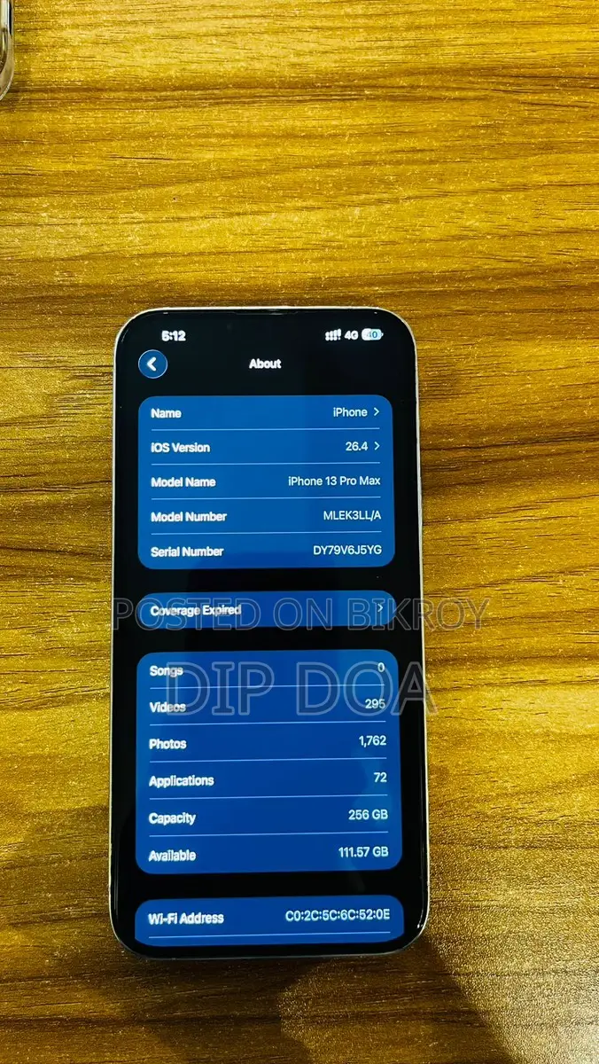 Apple iPhone 13 Pro Max ` (Used)