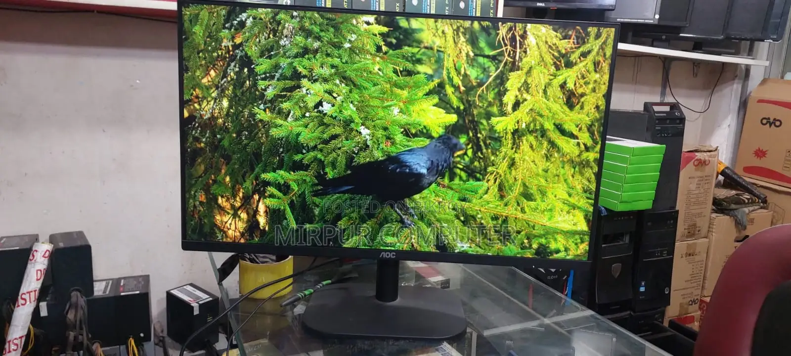 Monitor 27-inch LED AOC - Fully Fresh FULL HD