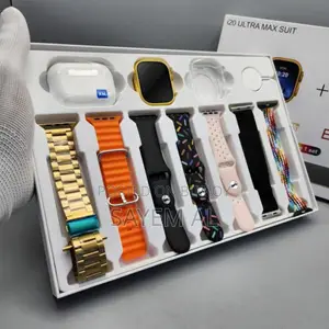 I20 Ultra Max Suit Smart Watch (7-in-1 Strap Combo)