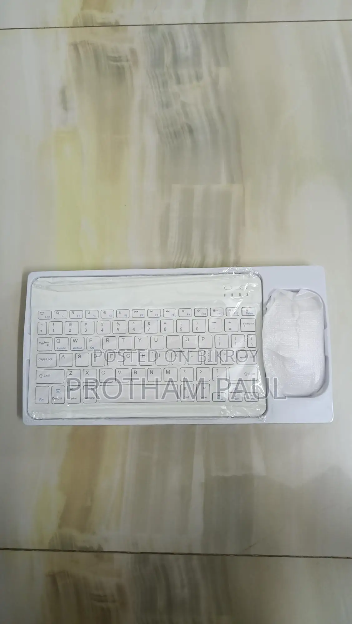 Bluetooth Keyboard and Mouse (Best for iPads)