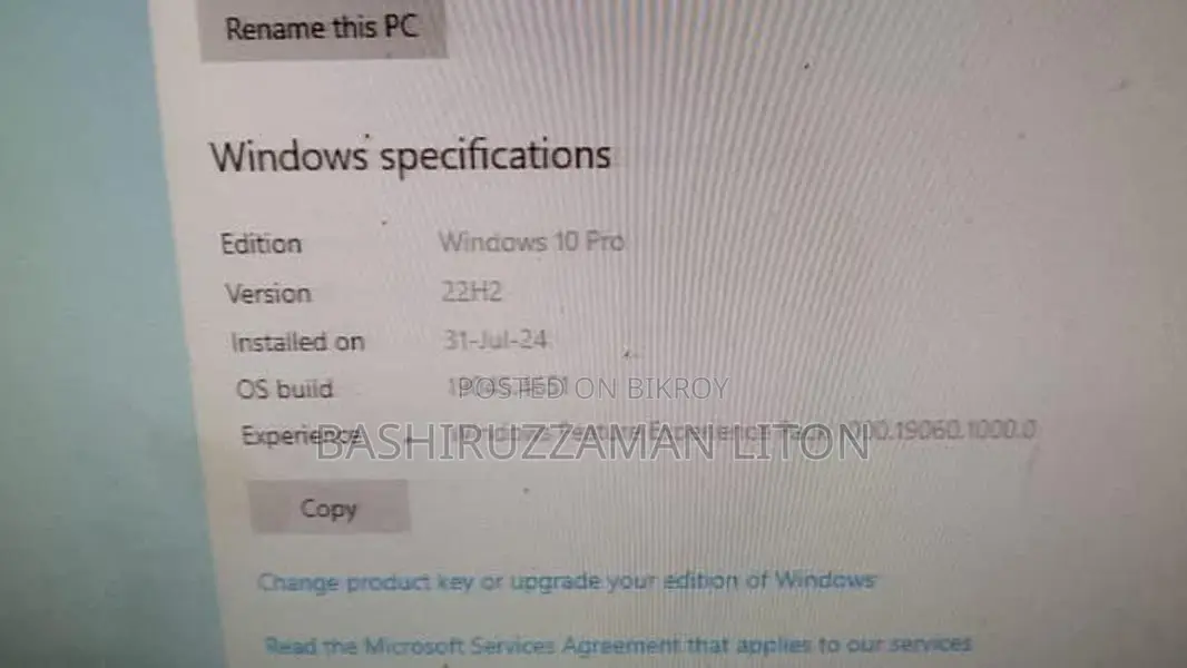 PC for sale.