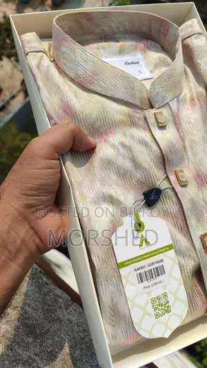Luxury Pakistani Fabric Cotton Panjabi