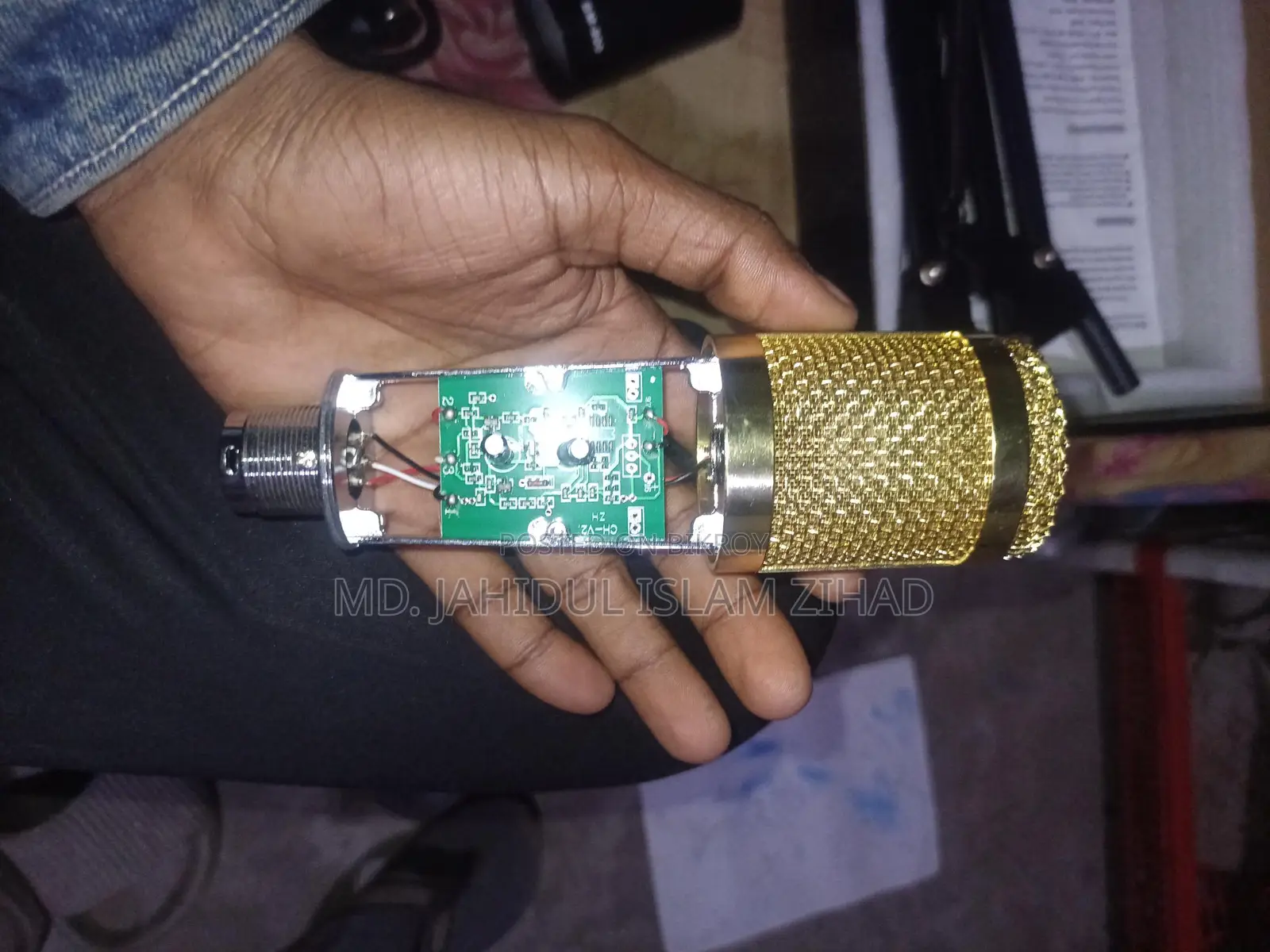 BM800 Condenser Microphone Argent Sell