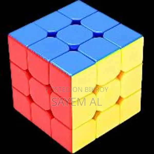 Moyu 3x3x3 Speed Cube (Stickerless) Smooth Magic Bd