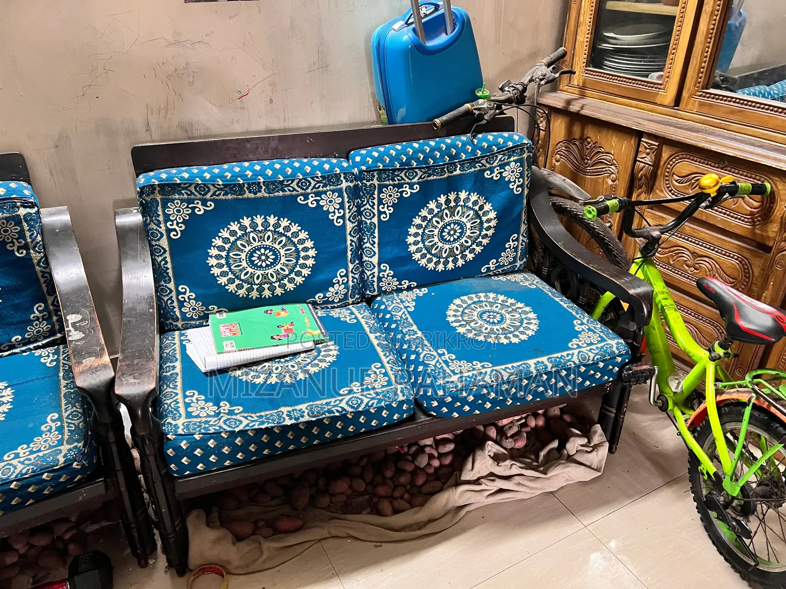 Teak Wood Sofa