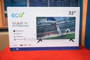 Eco Plus LG-32" Inch Smart Frameless Korean TV