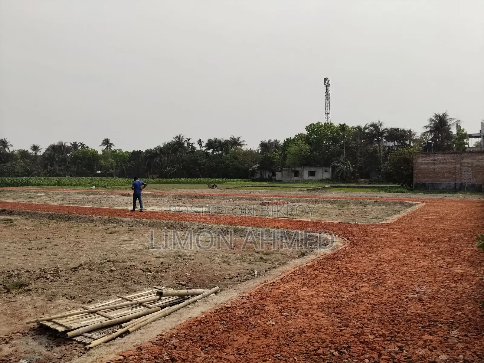 Buy land at a fair price within Kushtia Municipality, behind British Tobacco.