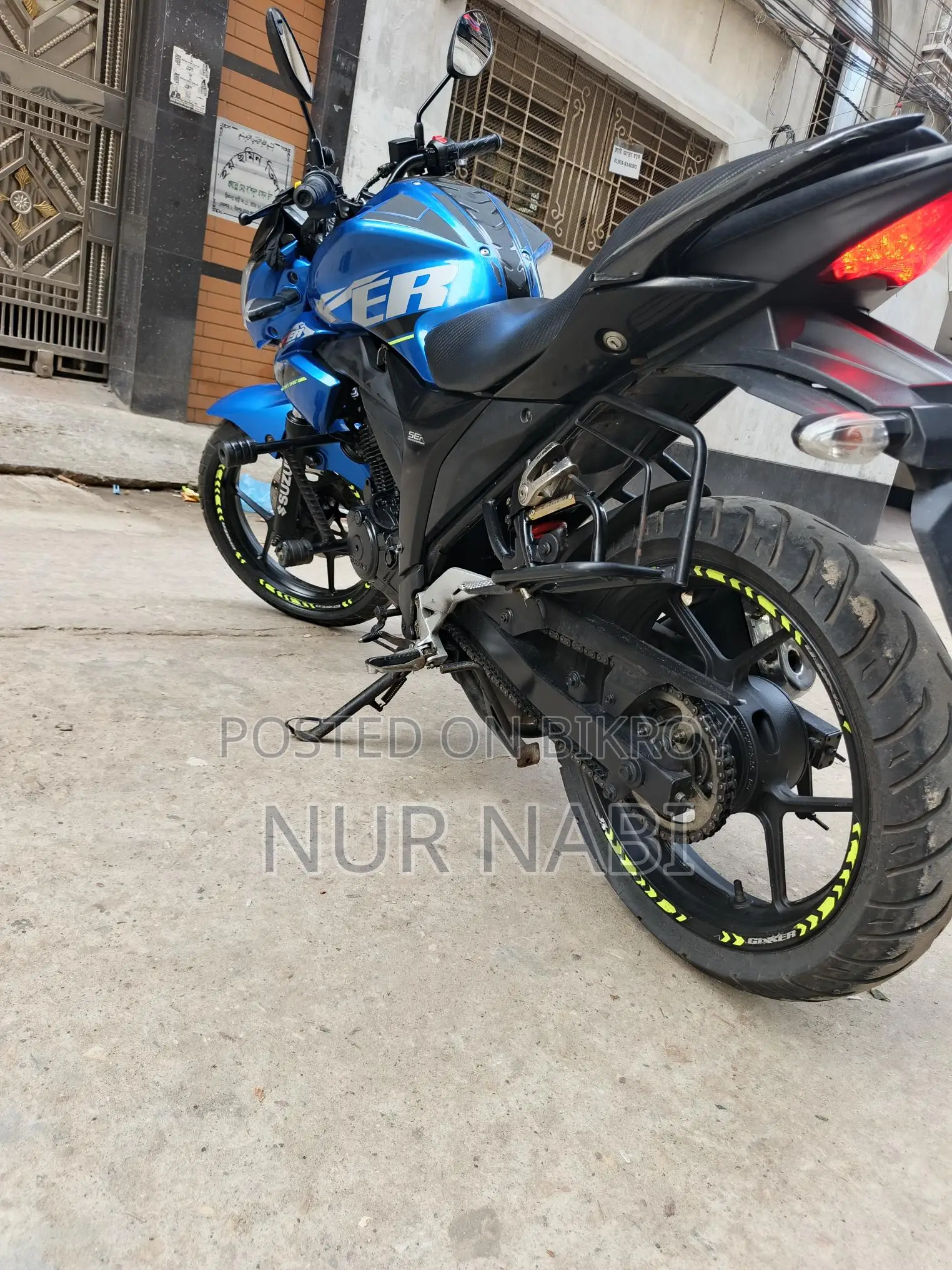 Suzuki Gixxer Monotone 2017