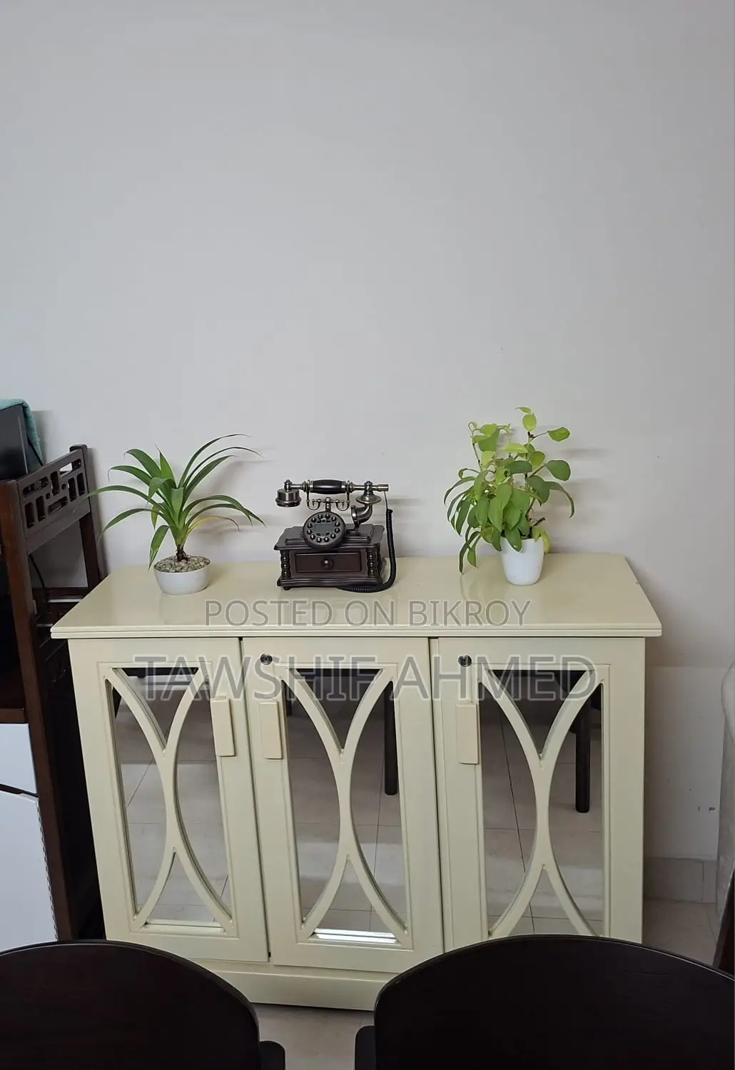 An Off-White Cabinet