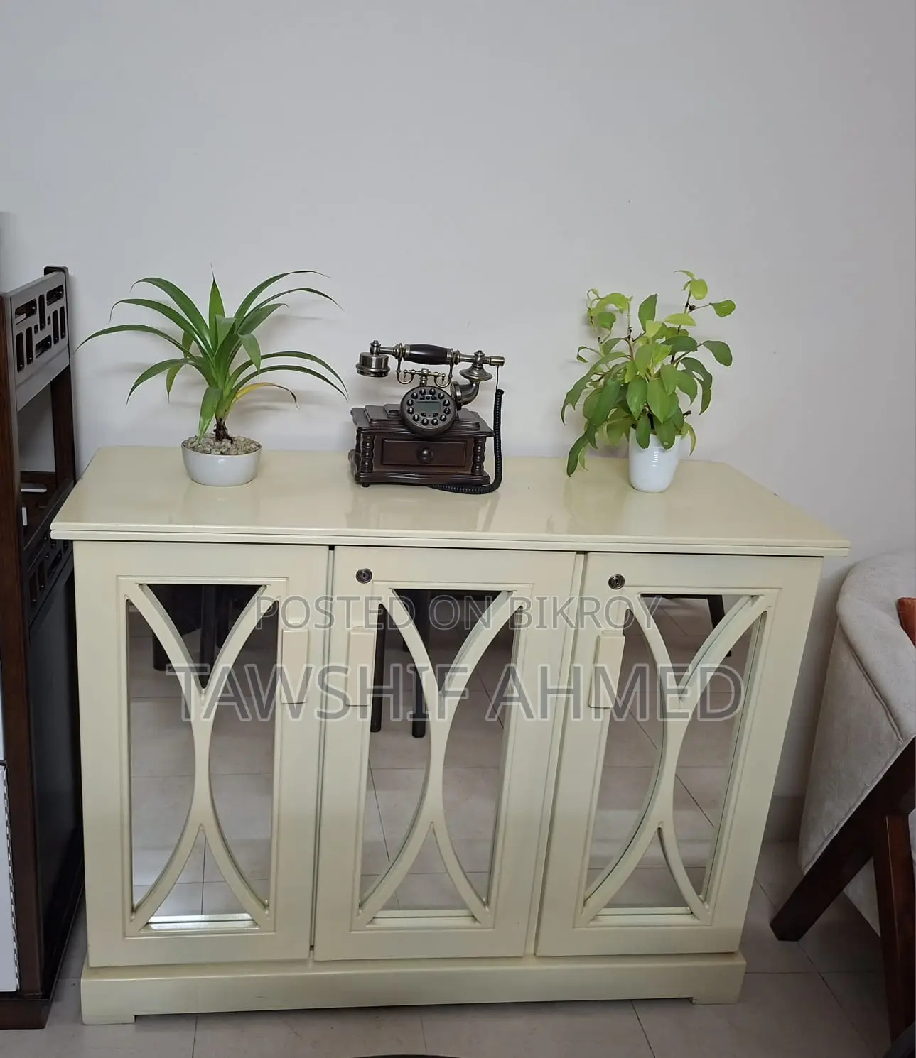 An Off-White Cabinet