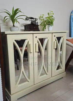 An Off-White Cabinet