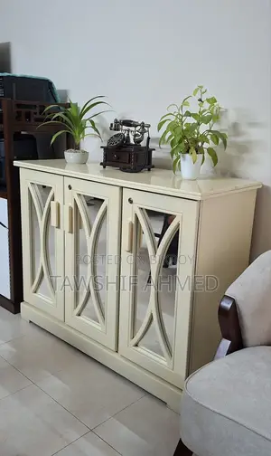 An Off-White Cabinet