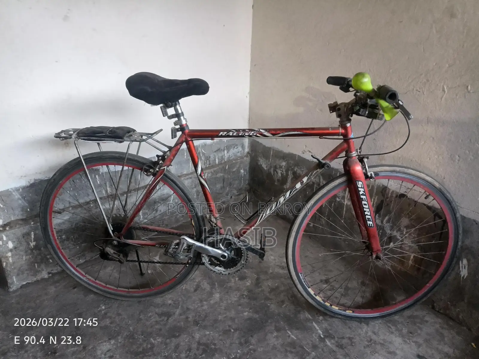 Racing Bicycle with Thin Tires for Sale