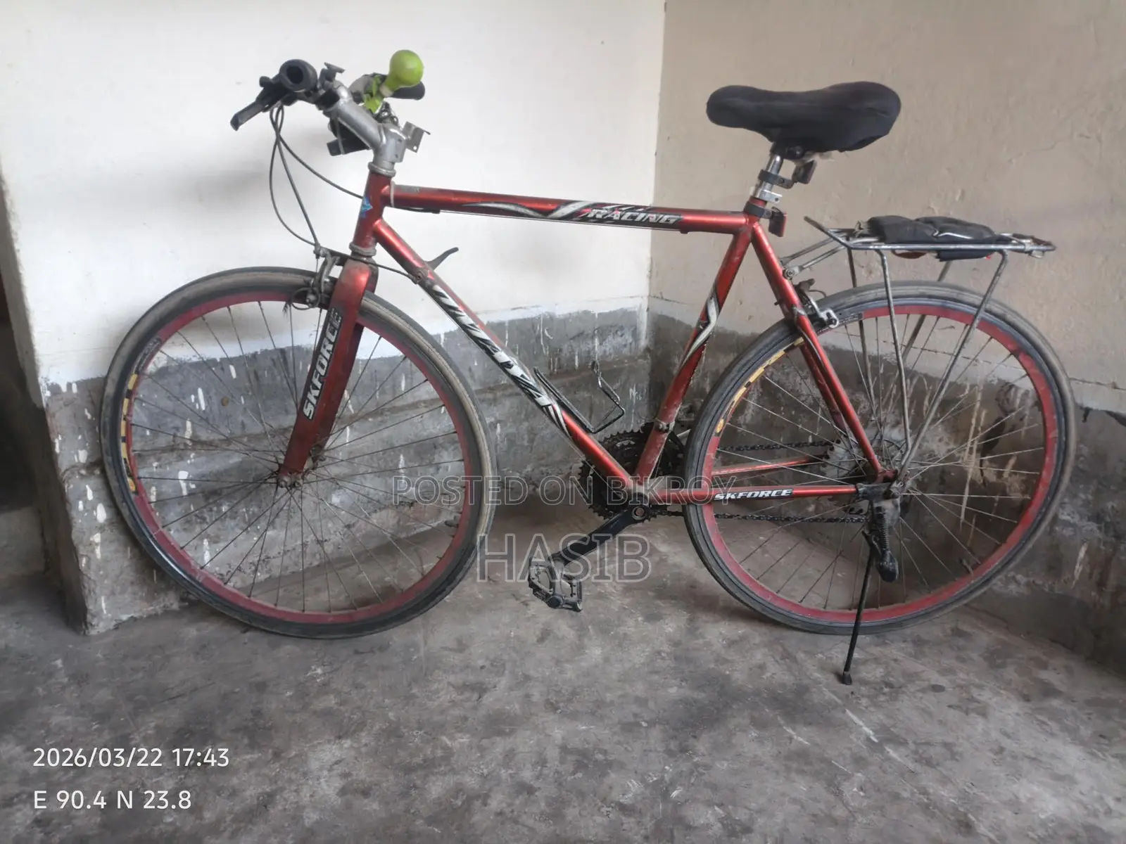 Racing Bicycle with Thin Tires for Sale