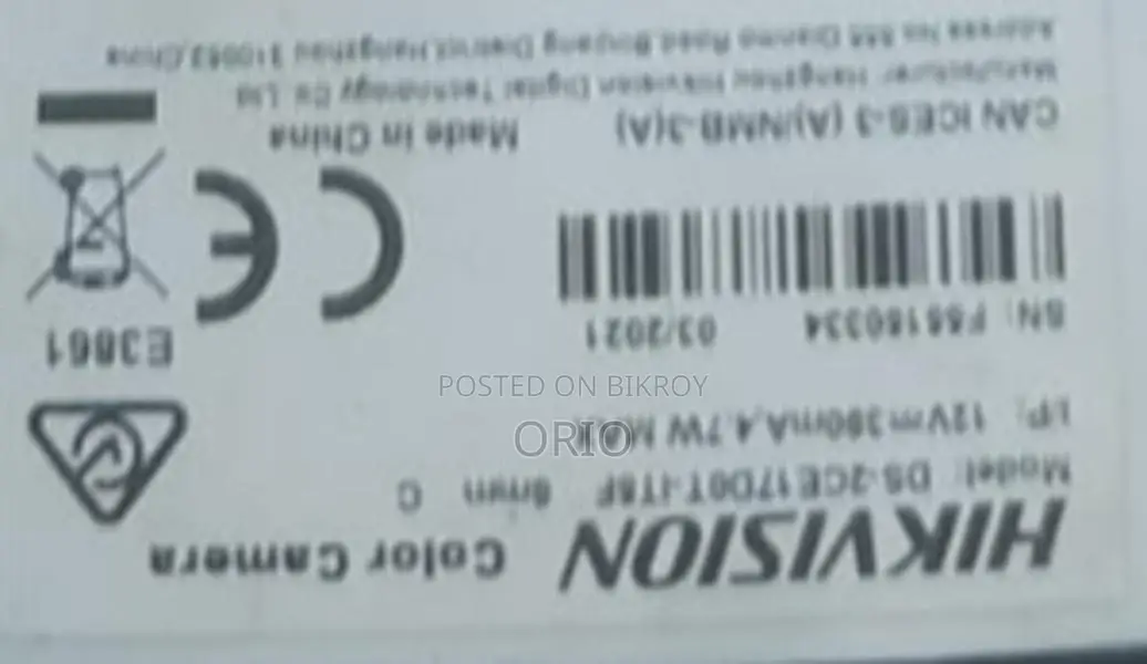 Cctv Camera Hikvision