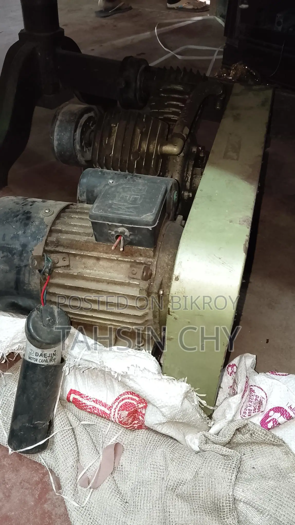 Water Compressor Motor (Used)
